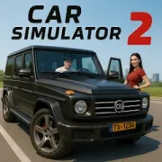 تحميل لعبة محاكي السيارات Car Simulator 2 مهكرة 2025 مجاناً