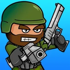 تحميل ميني ميليشيا 2 Mini Militia مهكرة لا يموت للأندرويد 2025 مجاناً APK