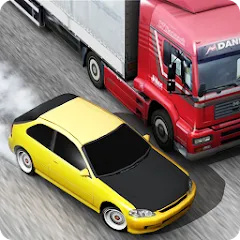 تنزيل لعبة ترافيك ريسر Traffic Racer مهكرة 2025 للأندرويد مجاناً ترايد مود