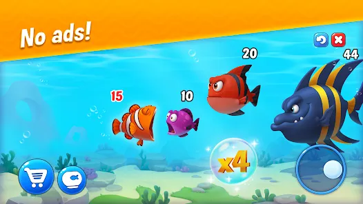 تحميل لعبة فيشدوم Fishdom مهكرة للأندرويد 2025 مجاناً APK