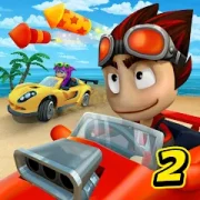 تنزيل لعبة BB Racing 2 مهكرة 2025 أخر إصدار APK مجاناً ترايد مود