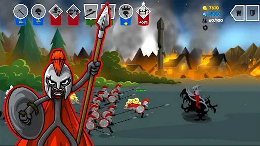 تحميل لعبة Stick War 3 مهكرة 2025 للأندرويد APK مجانا ترايد مود