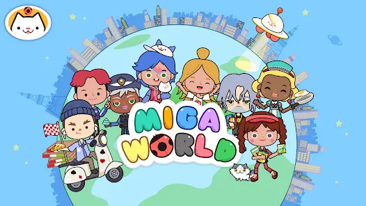 تحميل لعبة Miga Town مهكرة 2025 للأندرويد APK مجاناً ترايد مود