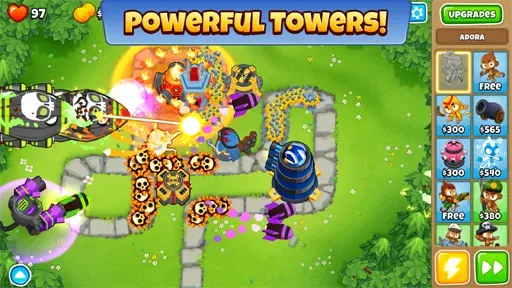 تحميل لعبة Bloons TD 6 مهكرة 2025 للأندرويد APK مجاناً ترايد مود