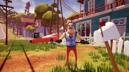 تحميل لعبة الجار النفسية Hello Neighbor مهكرة 2025 أخر إصدار APK مجاناً