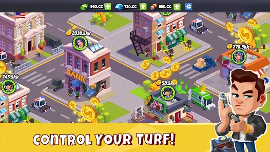 تحميل لعبة Idle Mafia Tycoon Manager مهكرة 2025 للأندرويد APK مجاناً