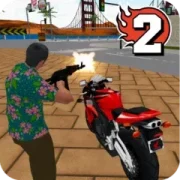 تحميل Vegas Crime Simulator 2 مهكرة 2025 للأندرويد APK مجانا ترايد مود