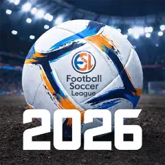 تحميل لعبة Football League 2026 مهكرة للأندرويد أخر إصدار مجاناً