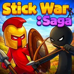 تحميل لعبة Stick War: Saga مهكرة للأندرويد 2026 مجاناً APK