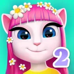 تنزيل لعبة صديقتي أنجيلا المتكلمة 2 مهكرة 2025 للأندرويد APK