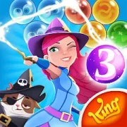 تحميل لعبة Bubble Witch 3 Saga مهكرة 2025 للأندرويد APK