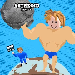 تحميل لعبة Lifting Hero مهكرة 2025 للأندرويد APK مجاناً