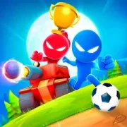 تحميل Stickman Party 234 MiniGames مهكرة 2025 للأندرويد APK مجاناً