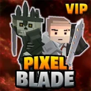 تحميل لعبة Pixel Blade M VIP مهكرة 2025 للأندرويد APK مجاناً