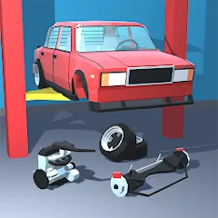 تحميل لعبة Retro Garage مهكرة 2025 للأندرويد APK مجاناً
