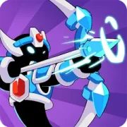 تحميل لعبة Stickfight Archer مهكرة 2025 للأندرويد APK مجاناً