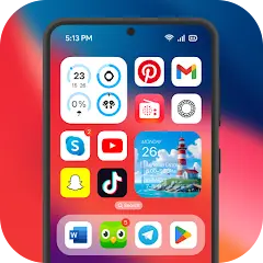 تحميل تطبيق Launcher OS Pro مهكر بدون إعلانات مجاناً 2026 للاندرويد