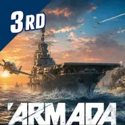تحميل لعبة Armada: Warship Battles مهكرة 2027 للأندرويد APK مجاناً