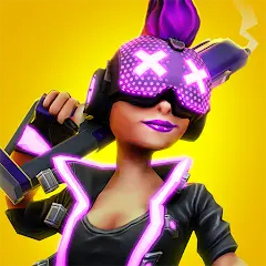 تحميل لعبة Gridpunk Battle Royale مهكرة 2027 للأندرويد APK مجاناً