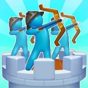 تحميل لعبة Archery Bastions: Castle War مهكرة 2027 للأندرويد APK مجاناً