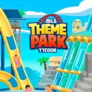 تحميل لعبة Idle Theme Park Tycoon مهكرة 2027 للأندرويد APK مجاناً