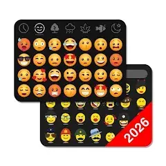 تحميل تطبيق Emoji Keyboard مهكر بدون إعلانات مجاناً 2027 للأندرويد