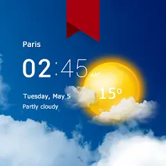 تحميل تطبيق Transparent Weather مهكر بدون إعلانات مجاناً 2026 للأندرويد