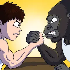 تحميل لعبة Arm Wrestling Clicker مهكرة 2026 للأندرويد APK مجاناً