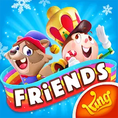 تحميل لعبة Candy Crush Friends Saga مهكرة 2026 للأندرويد APK مجاناً