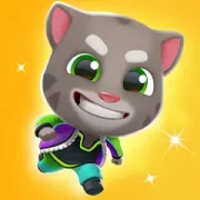 تحميل لعبة Talking Tom Time Rush مهكرة 2027 للأندرويد APK مجاناً