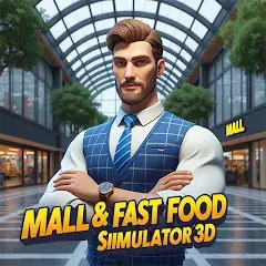 تحميل لعبة Mall & Fast Food Simulator مهكرة 2026 للأندرويد APK مجاناً
