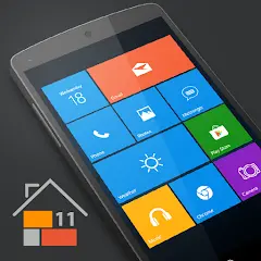 تحميل تطبيق Win 11 Launcher مهكر بدون إعلانات مجاناً 2026 للاندرويد