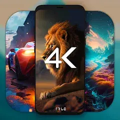 تحميل تطبيق 4K Wallpapers مهكر بدون إعلانات 2026 مجاناً للأندرويد