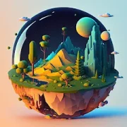 تحميل لعبة Idle Planet Miner مهكرة 2027 للأندرويد APK مجاناً