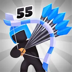 تحميل لعبة Merge Archers مهكرة 2026 للأندرويد APK مجاناً