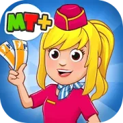 تحميل لعبة My City : Airport مهكرة 2027 للأندرويد APK مجاناً