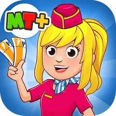 تحميل لعبة My City : Airport مهكرة 2027 للأندرويد APK مجاناً