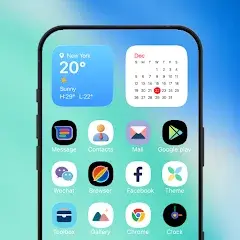 تحميل تطبيق AiOS launcher مهكر بدون إعلانات مجاناً 2027 للأندرويد