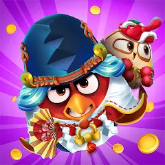 تحميل لعبة Angry Birds Match 3 مهكرة 2027 للأندرويد APK مجاناً