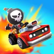 تحميل لعبة Boom Karts مهكرة 2027 للأندرويد APK مجاناً