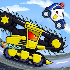 تحميل لعبة Car Eats Car 3 Hill Climb Race مهكرة 2027 للأندرويد APK مجاناً