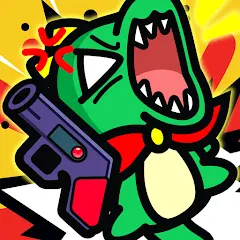 تحميل لعبة Dino with a Gun مهكرة 2027 للأندرويد APK مجاناً