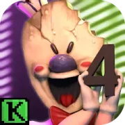 تحميل لعبة Ice Scream 4: Rod’s Factory مهكرة 2027 للأندرويد APK مجاناً