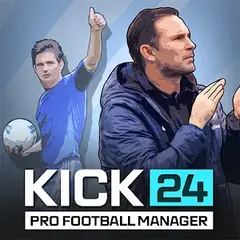 تحميل لعبة KICK 24: Pro Football Manager مهكرة للأندرويد APK مجاناً