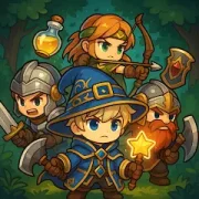 تحميل لعبة Raising a Hero Party مهكرة 2027 للأندرويد APK مجاناً