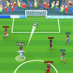 تحميل لعبة Soccer Battle مهكرة 2027 للأندرويد APK مجاناً