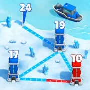 تحميل لعبة Tower Battle: Connect Towers مهكرة 2027 للأندرويد APK مجاناً